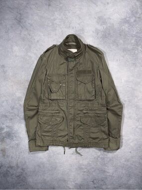 GOA JAPAN Archive M65 Y2K Military LGB Rick Owens Style Multipocket Jacket